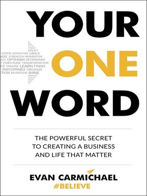 cover image of Your One Word
